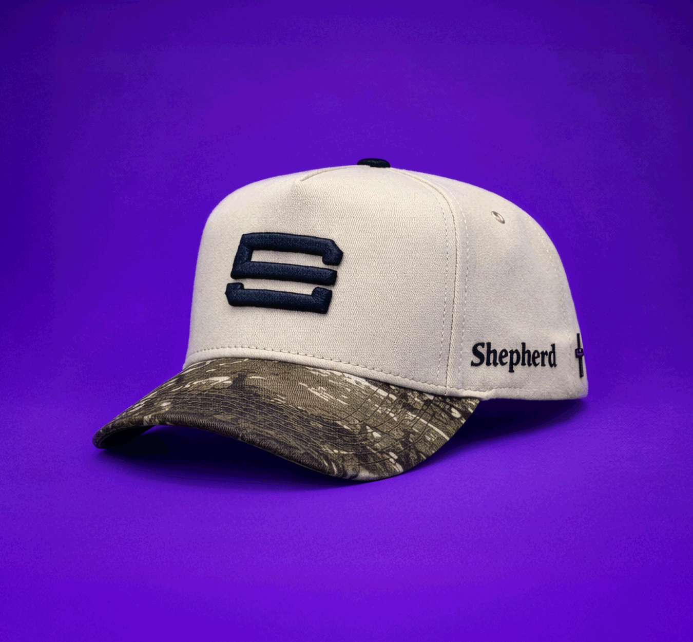 Black & Camo Baseball Cap