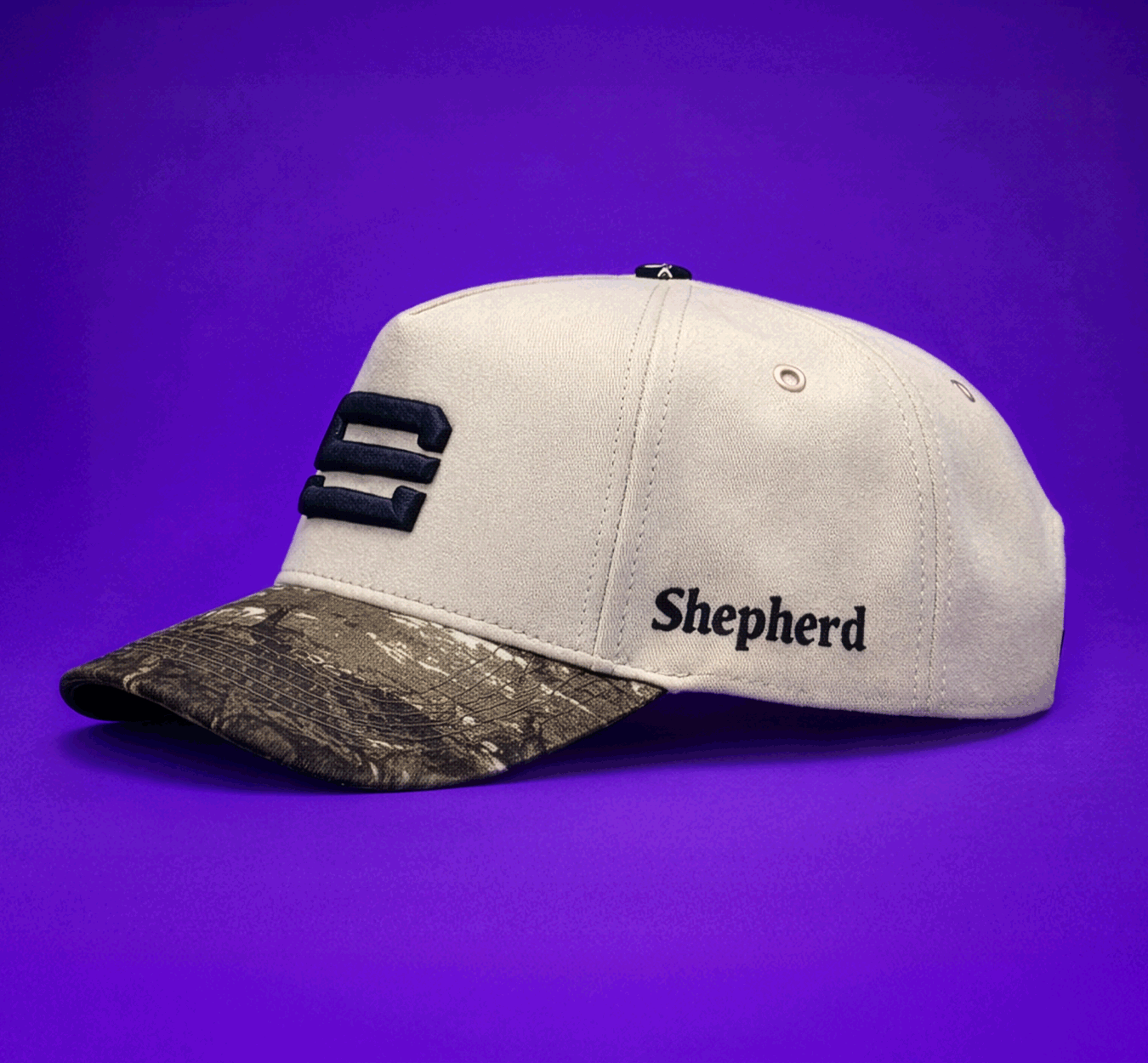 Black & Camo Baseball Cap