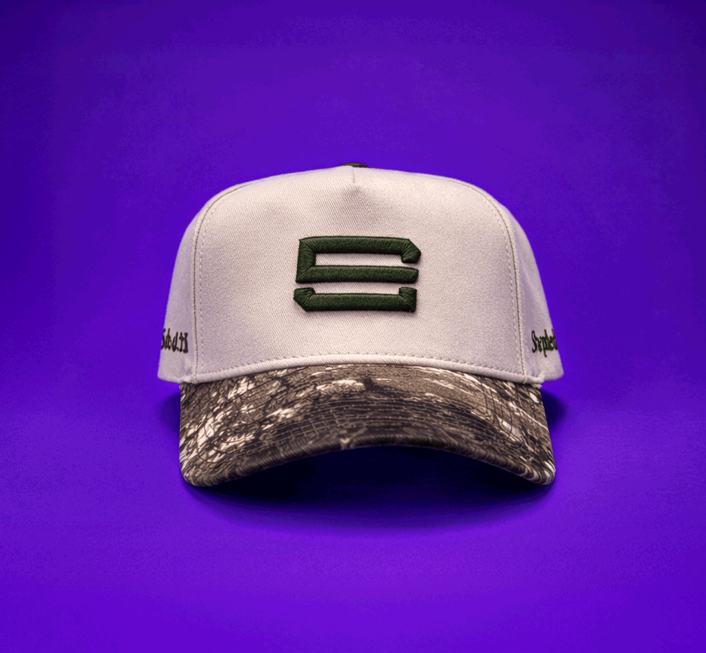 Green & Camo Baseball Cap