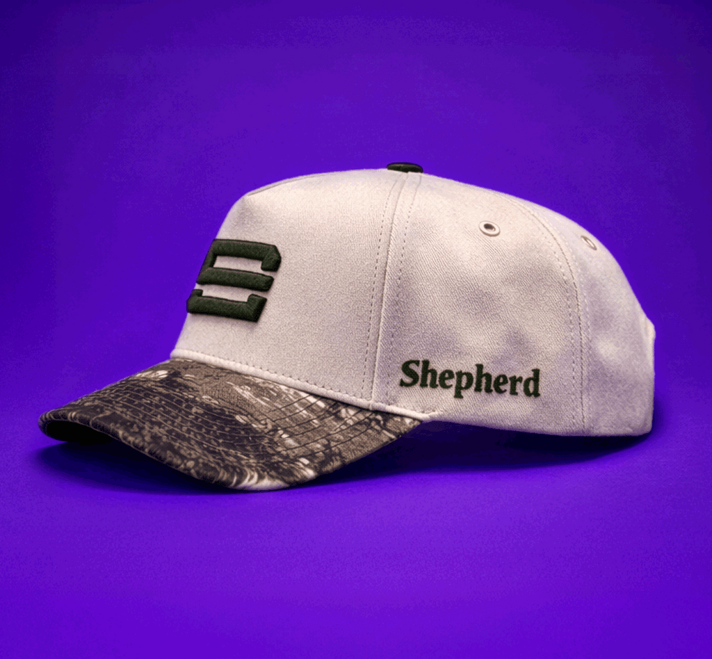 Green & Camo Baseball Cap
